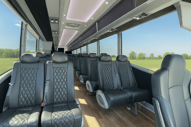 coach bus in Vallejo