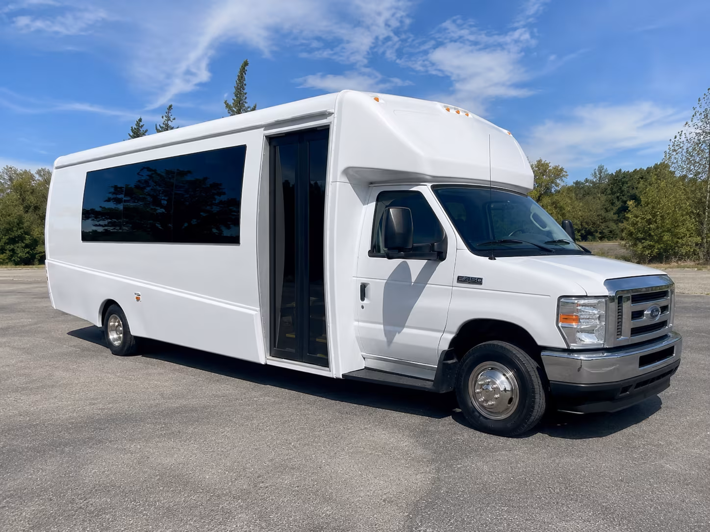 corporate bus rentals for mare island and waterfront business district events