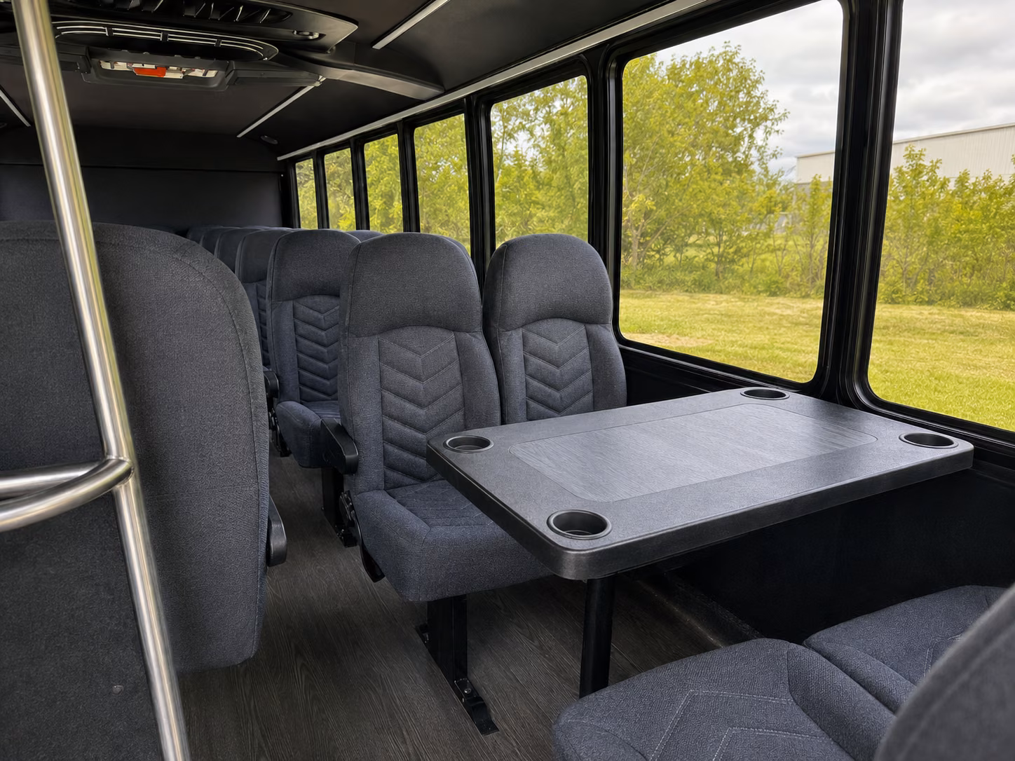 vallejo 18 passenger minibus interior