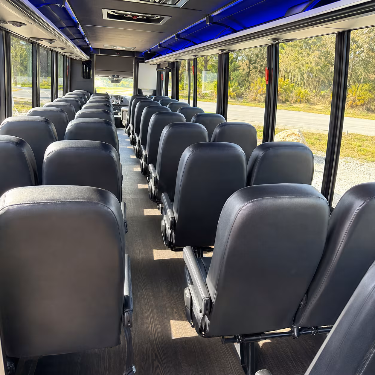 vallejo 25 passenger minibus interior