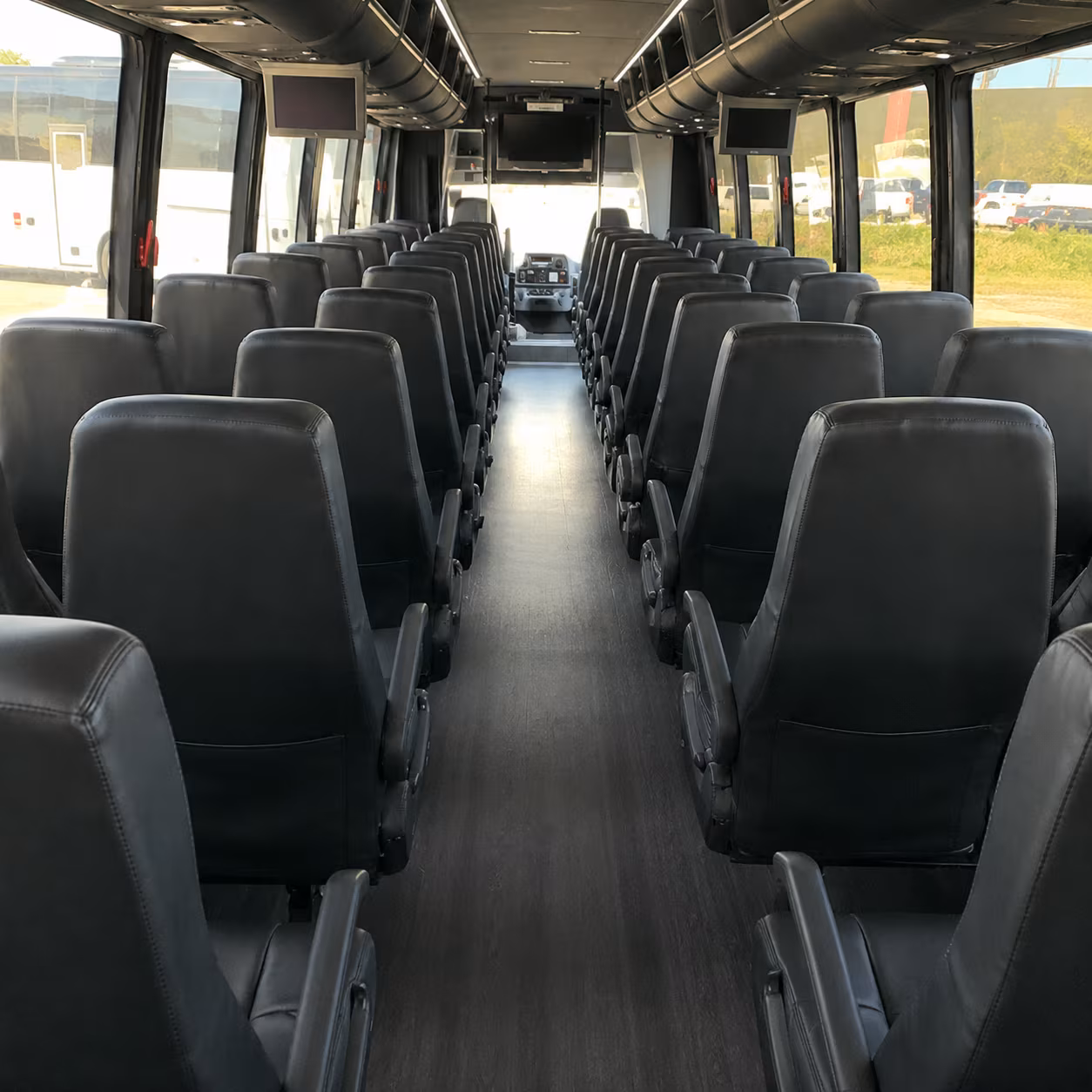 vallejo 28 passenger minibus inside