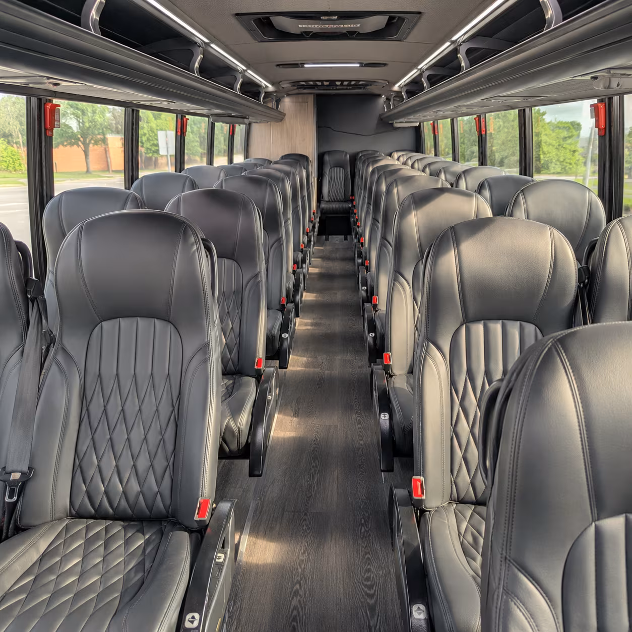 vallejo 28 passenger minibus interior