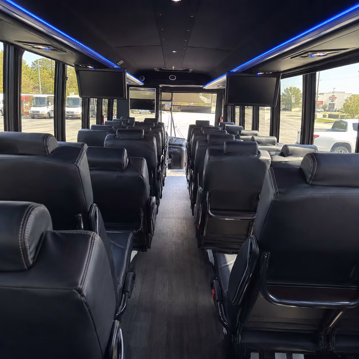 vallejo 35 passenger minibus inside