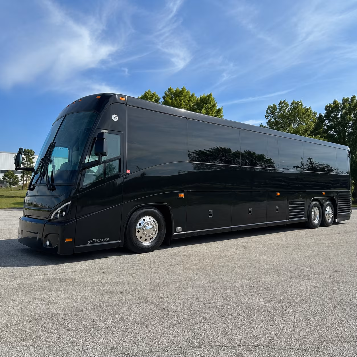 vallejo 47 passenger charter bus