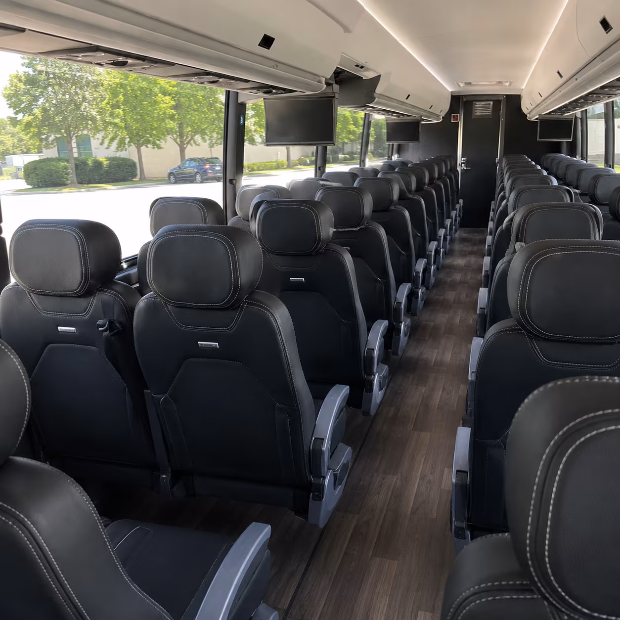 vallejo 56 passenger charter bus interior