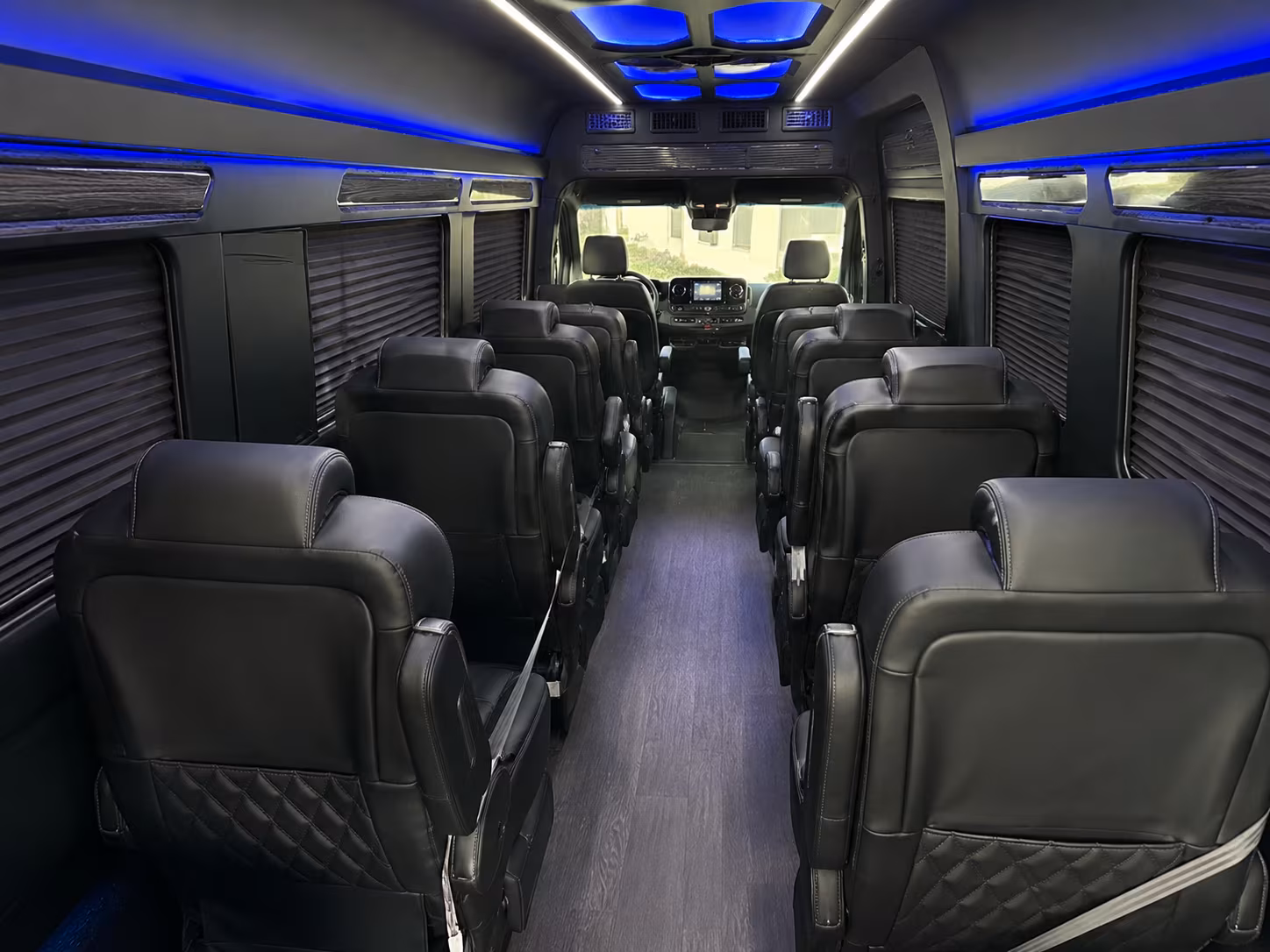 vallejo sprinter van with driver inside